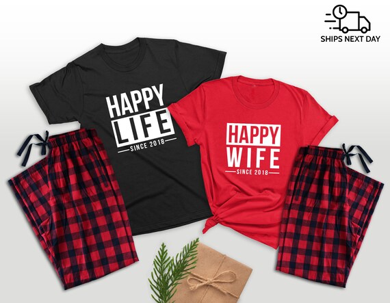 Husband and wife pajama set new arrivals