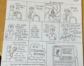 トラウマ・ボンドの漫画本カラー版