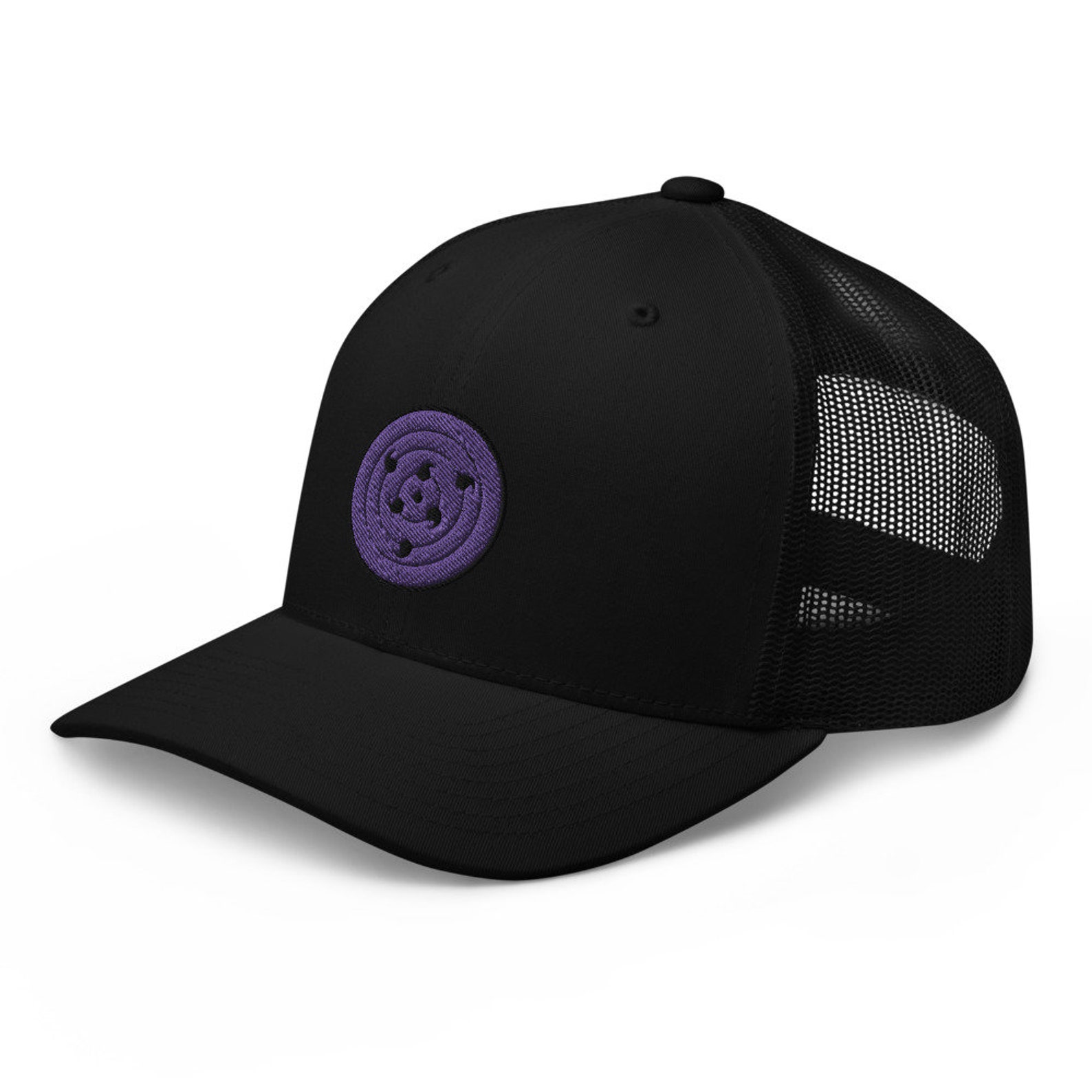 Sasuke Rinnegan Trucker Cap Naruto Hat Anime Hat Gift Etsy