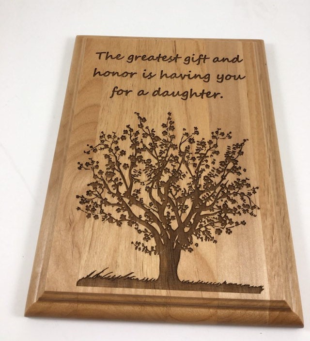 Customized Wood Plaque Engraved Plaque Personalized Wood Etsy UK