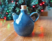 Ceramic Olive Oil Dispenser, Oil Bottle, Mini Vase