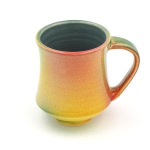 Coffee Cup Ceramic, Handmade Pottery, Handmade Mug, Coffee Mug, Multicolored image 5