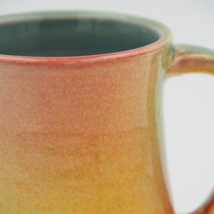 Coffee Cup Ceramic, Handmade Pottery, Handmade Mug, Coffee Mug, Multicolored image 9