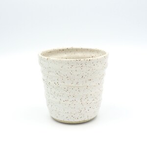 Coffee Mug Ceramic, Handmade Pottery, Handmade Coffee Mug, Tea Mug, Speckles, White image 4