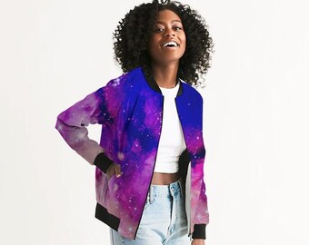 colourful bomber jacket womens