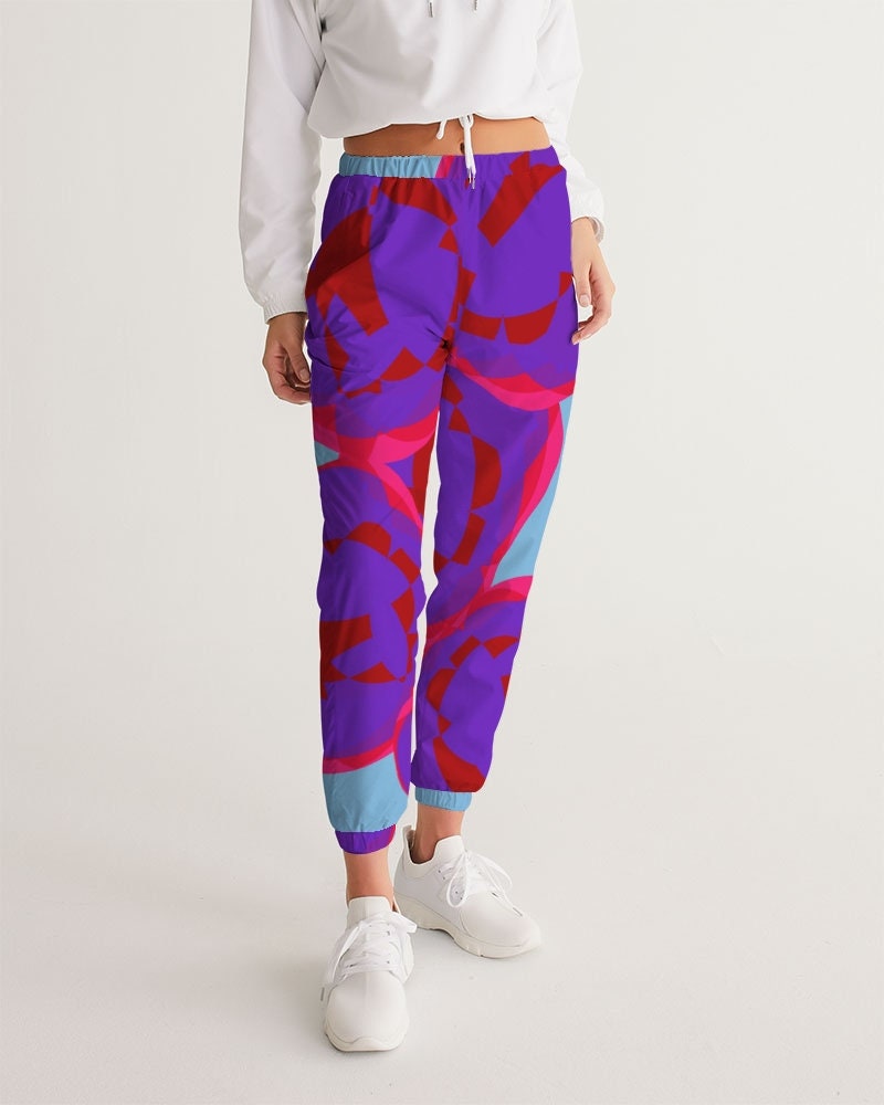 Blue Jam Women's Track Pants / Neon Rave Pants / | Etsy