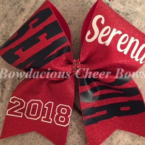 SENIOR cheer bow