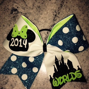 Custom Worlds Cheer Bow
