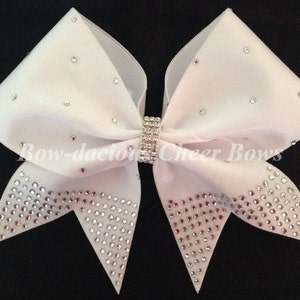 Custom Rhinestone Cheer Bow