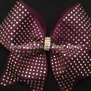 Rhinestone Cheer Bow