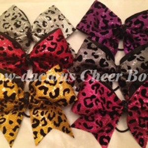 Sequin Cheer Bow