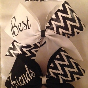 Best Friends Cheer Bows
