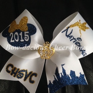 Nationals Cheer Bow