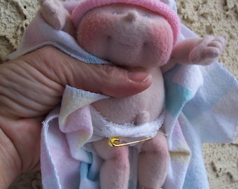 Dinky Baby Pattern 009 - Dinky Dinky Doll - 6 inch baby doll - PDF Pattern - Instant Download