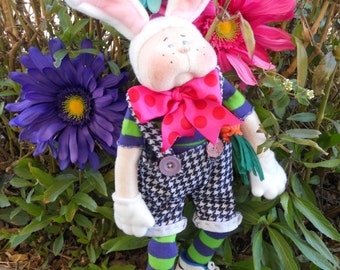 Dinky Baby Pattern 142 - Seymour - 18 inch bunny doll - PDF Pattern - Instant Download