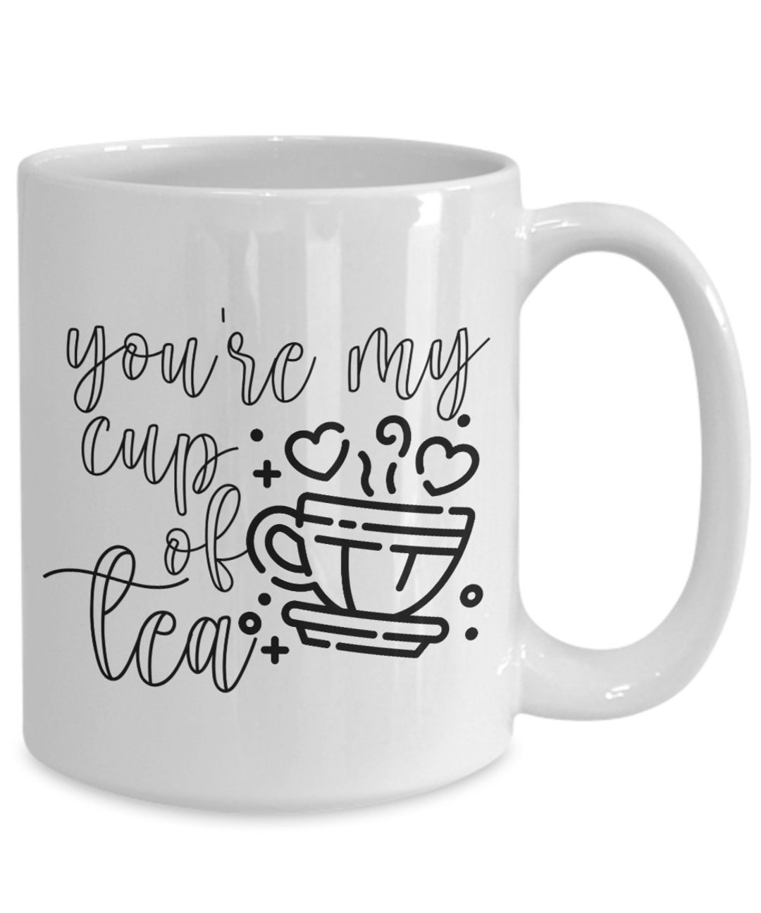 Valentine Day Gift, Mug, Cup of Tea, Gift for Girlfriend, Wife, Partner