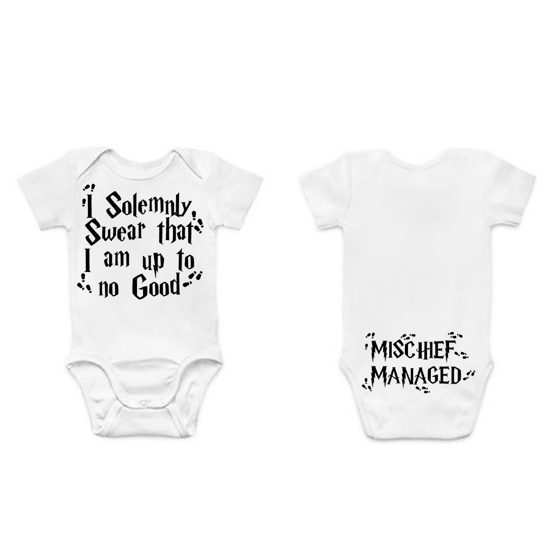 Mischief managed baby onesie sales