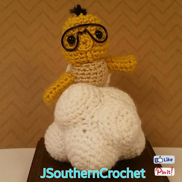 Mini Lakitu Crochet Doll