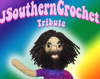 Crochet Jerry Garcia Tribute, jsoutherncrochet