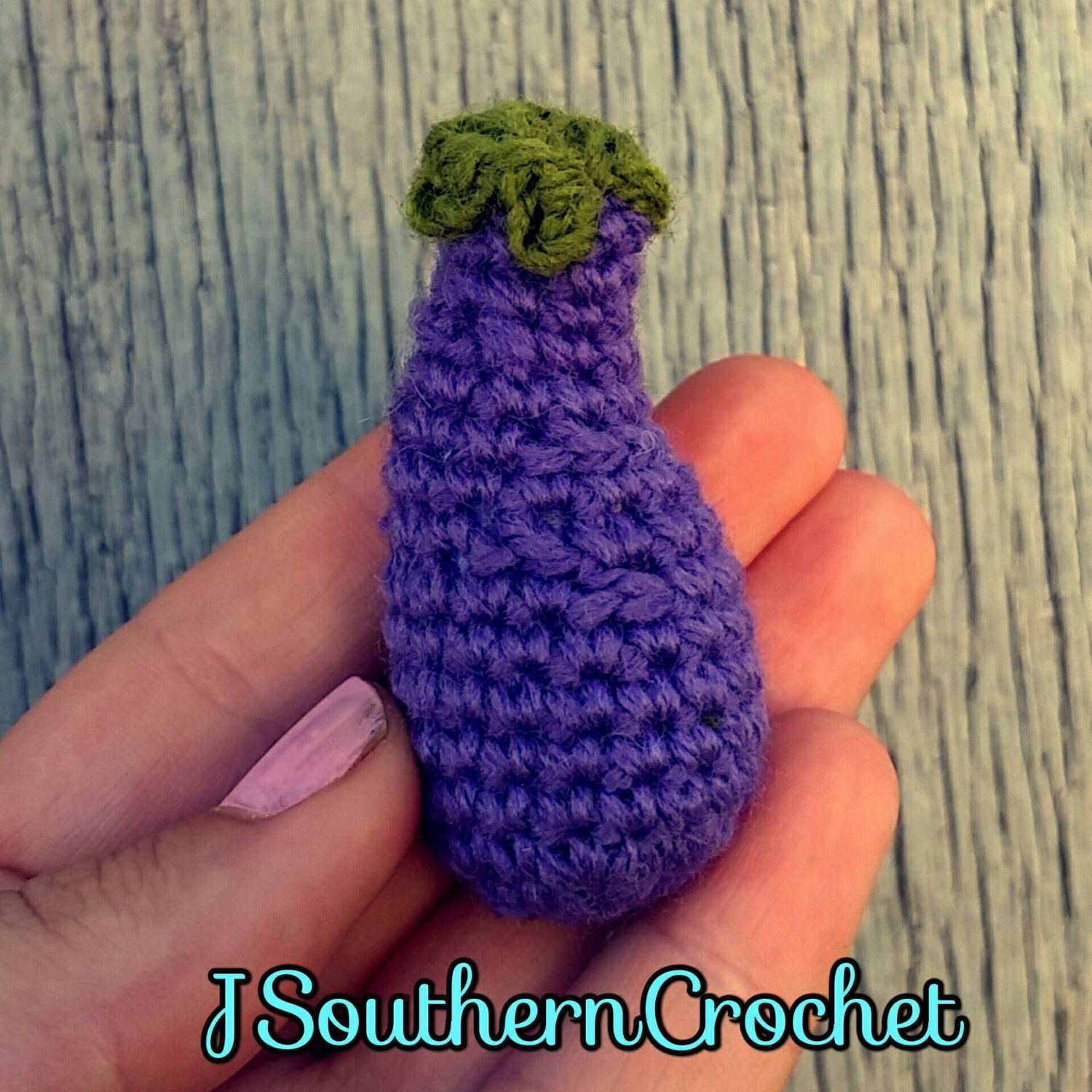 Keychain Eggplant Crochet Purple Eggplant Emoticon Key Pom Etsy