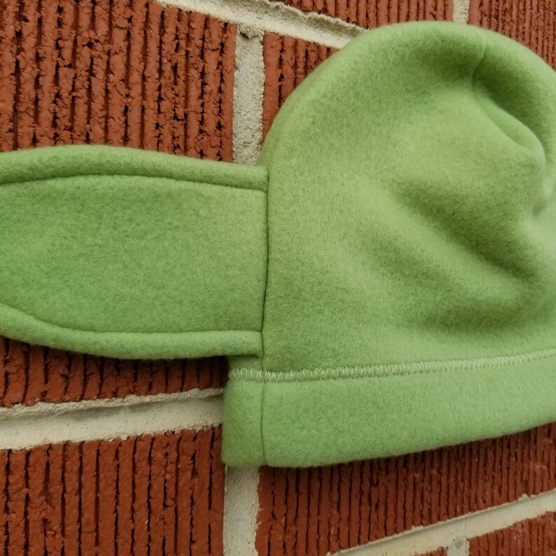 belt Fleece Baby Yoda Costume- hat robe 