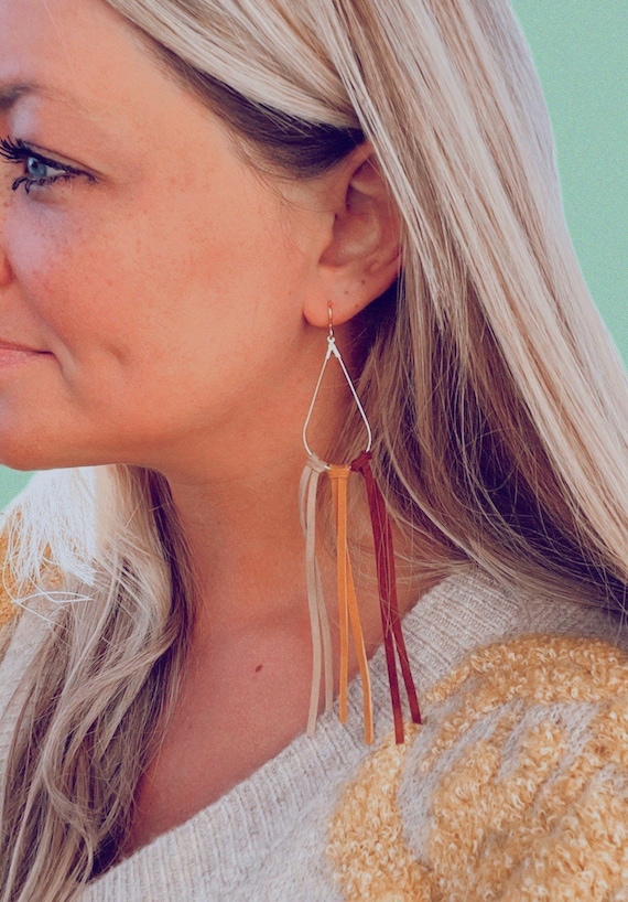 Flora Fringe Earrings