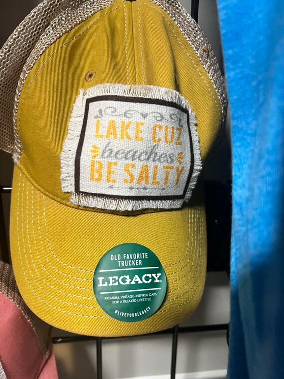 Old time store baseball caps