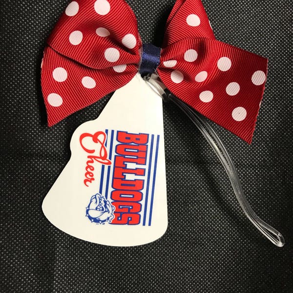 Megaphone Bag Tag Etsy