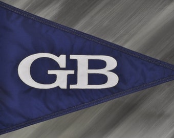 Grand Banks burgee pennant flag