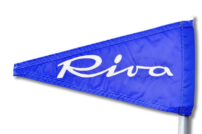 Bandera de banderín Riva Burgee 1962-1996 Grande imagen 2