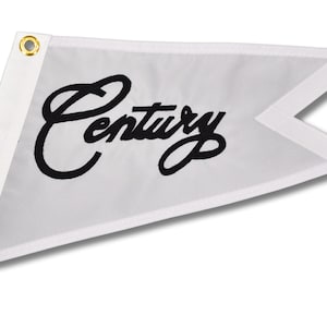 Century boat burgee pennant flag 1962-1973