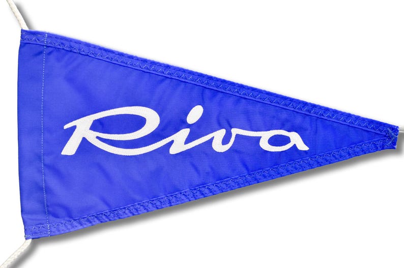 Bandera de banderín Riva Burgee 1962-1996 Grande imagen 1