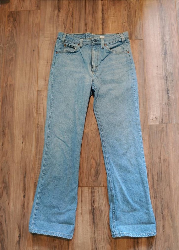 Retro Vintage 1990s Levi's  517 Jeans 32 x 32 - image 6