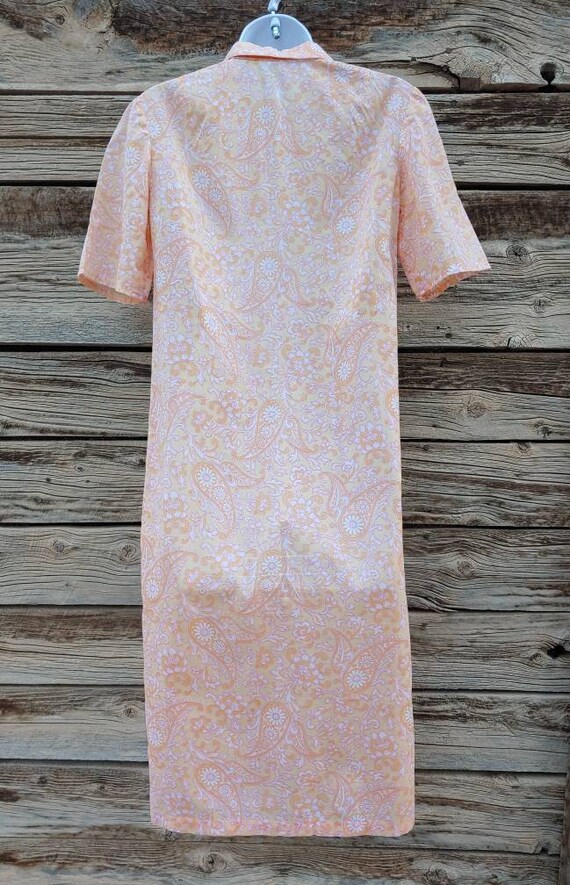 Handmade Vintage 1960s / 1970s Floral and Paisley… - image 4