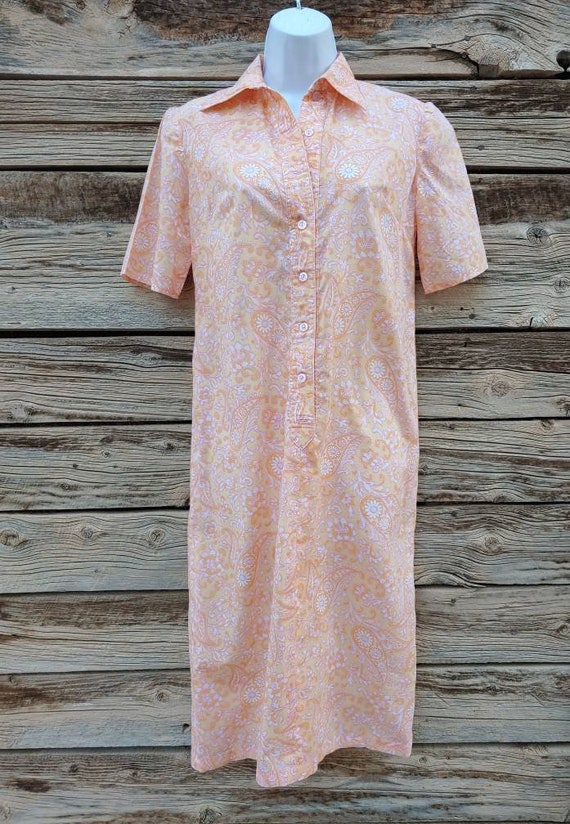 Handmade Vintage 1960s / 1970s Floral and Paisley… - image 3