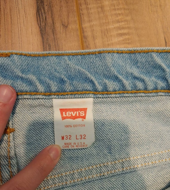 Retro Vintage 1990s Levi's  517 Jeans 32 x 32 - image 9