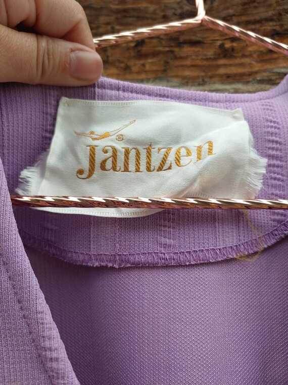 Vintage 1960s Light Purple Jantzen Tunic / Vest - image 5