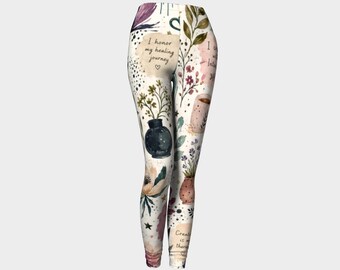Botanisches Whispers Affirmations Leggings