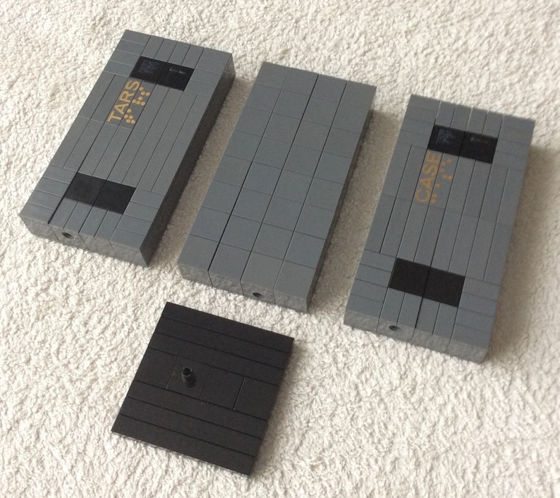 Lego Interstellar Movie Robot TARS CASE /& KIPP Custom Action Figures Not an official Lego product