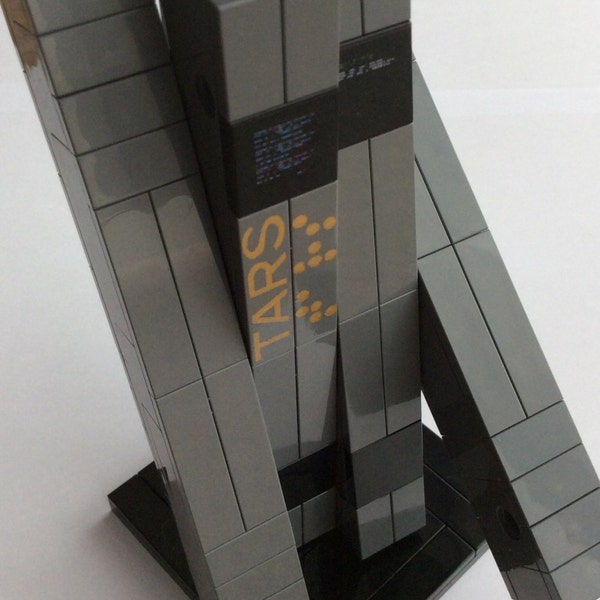 Interstellar Movie Roboter TARS Custom Figur aus echtem LEGO, Kein offizielles Lego-Produkt