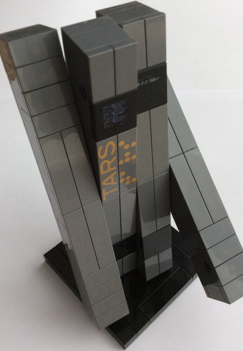 Interstellar Movie Robot TARS Custom Figure made with real LEGO, Not an official Lego product image 1