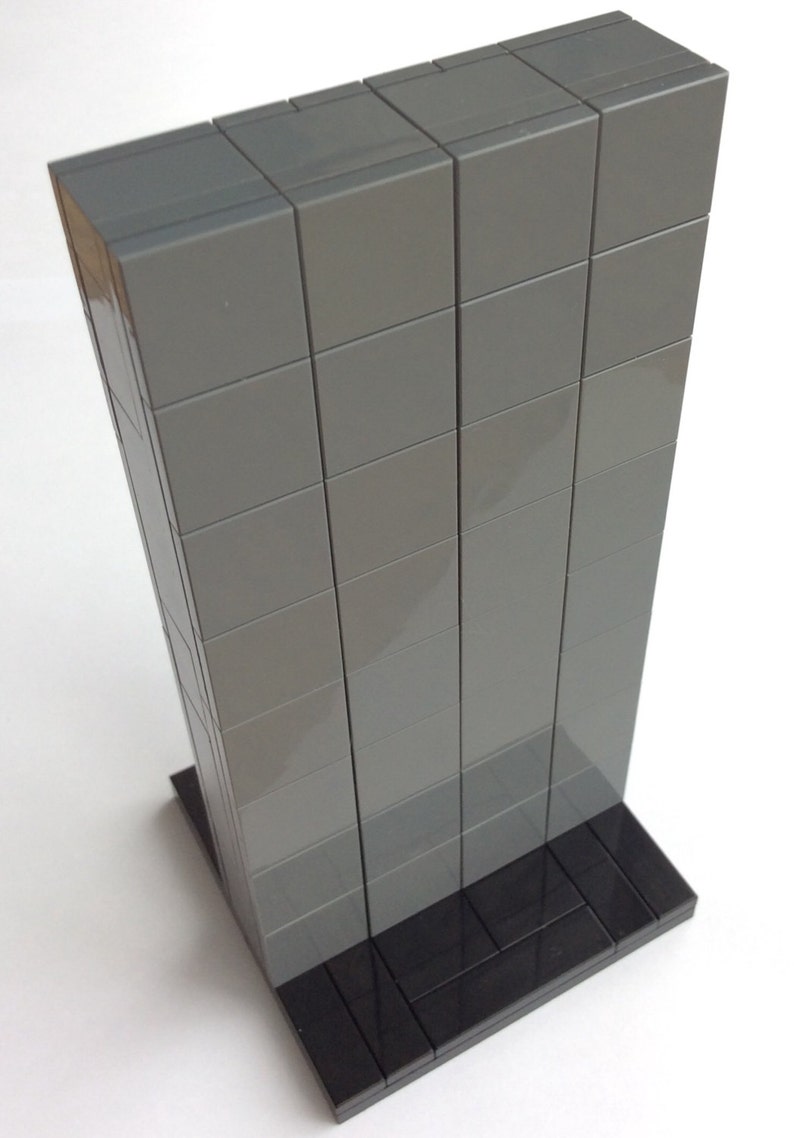 Interstellar Movie Robot TARS Custom Figure made with real LEGO, Not an official Lego product image 4