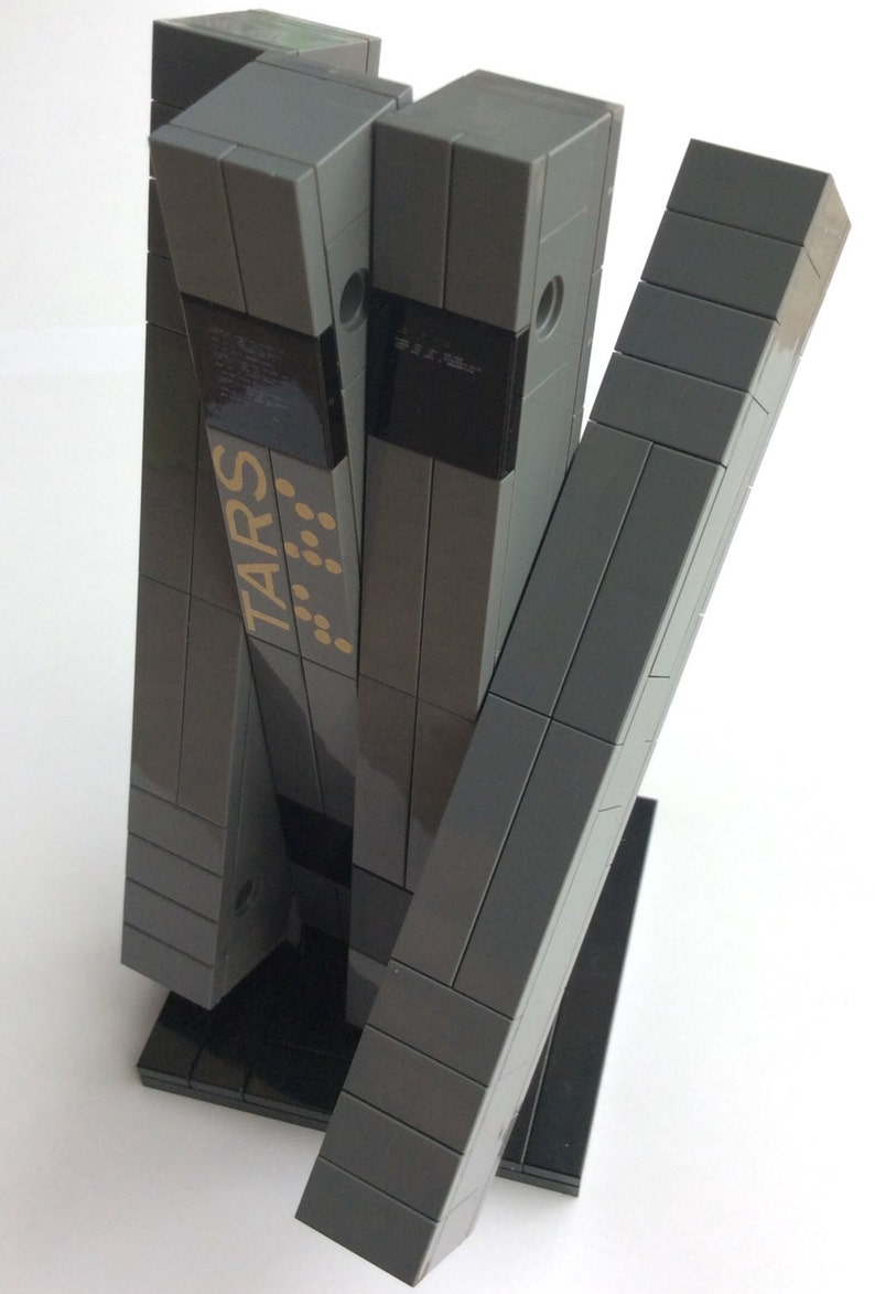 Interstellar Movie Robot TARS Custom Figure made with real LEGO, Not an official Lego product image 2