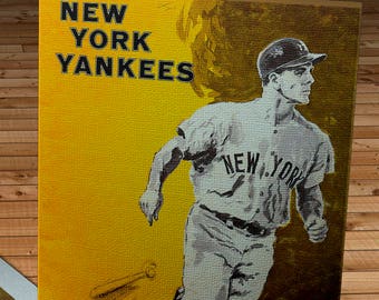 1965 Vintage New York Yankees Yearbook - Canvas Gallery Wrap