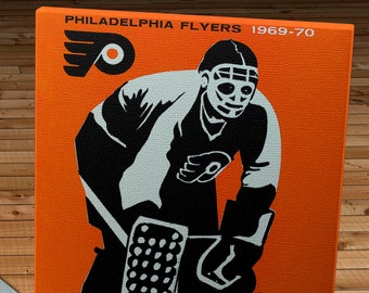 1969-1970 Vintage Philadelphia Flyers Hockey Media Guide - Canvas Gallery Wrap