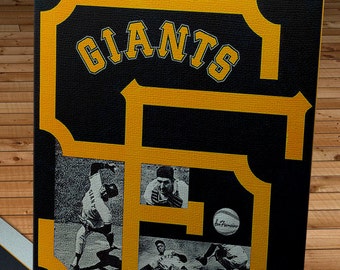 1967 Vintage San Francisco Giants Yearbook - Canvas Gallery Wrap