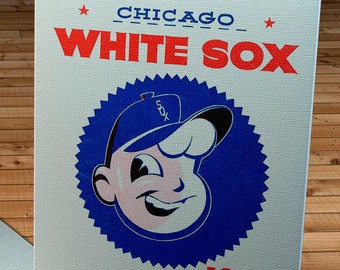 1959 Vintage Chicago White Sox Year Book - Canvas Gallery Wrap