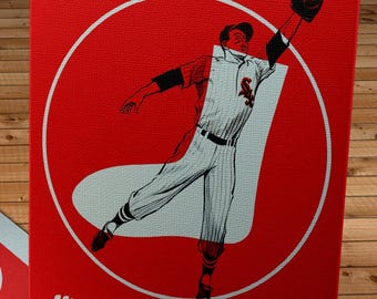 1960 Vintage Chicago White Sox Yearbook - Canvas Gallery Wrap