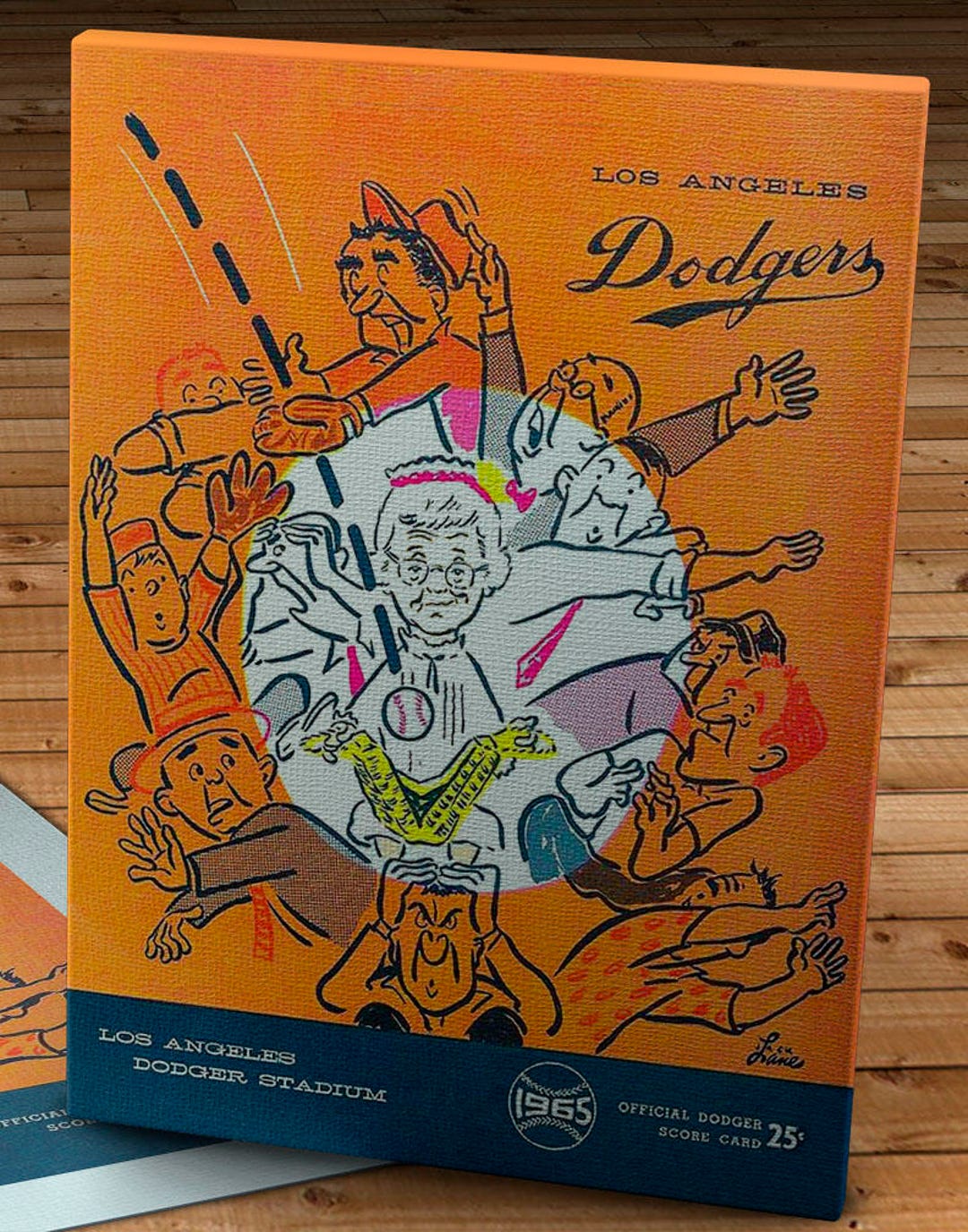 Vintage Dodgers Art Art Collection