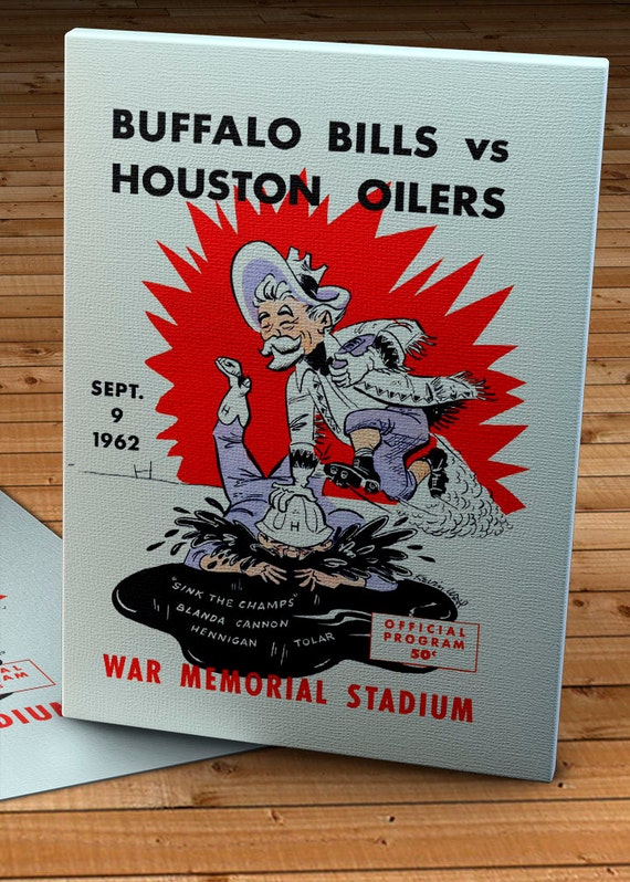 Houston Oilers Vintage NFL Programs for sale